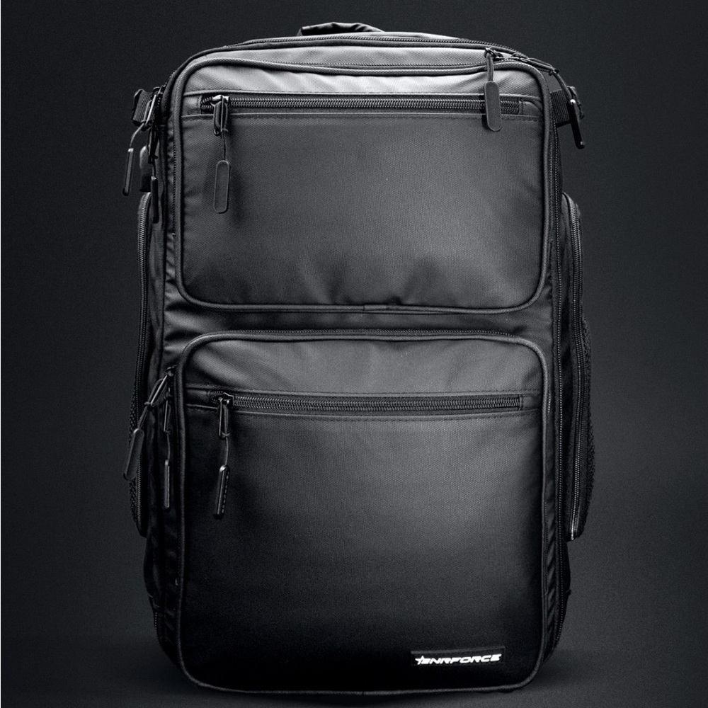 Black Versatile Travel Backpack - Picture 2 of 8